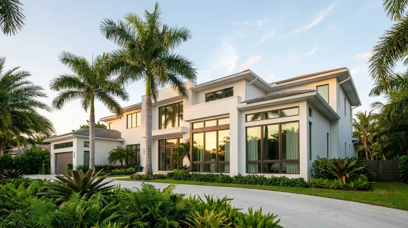 Impact-resistant window installation in South Florida