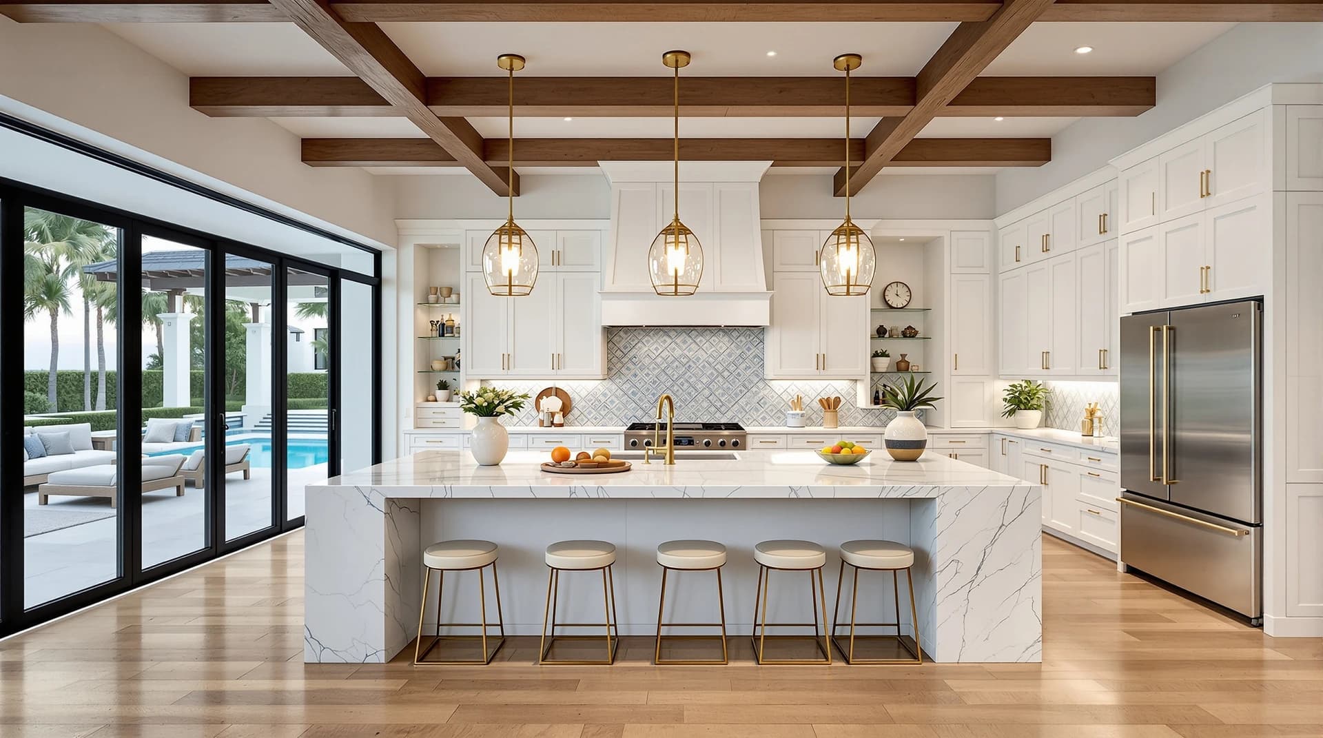 Modern kitchen remodel in South Florida