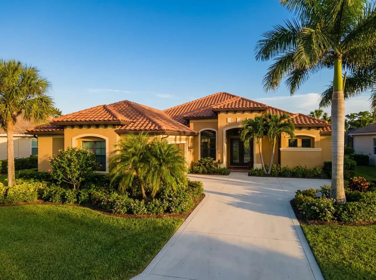 Roof replacement project in Coral Gables