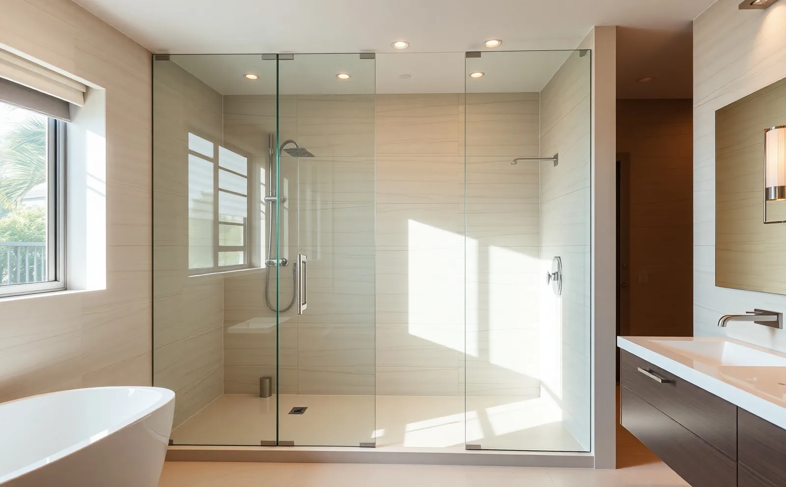 Haven Walk-In Shower Installation & Full Bathroom Remodel in Doral, FL — licensed contractor in Doral, FL