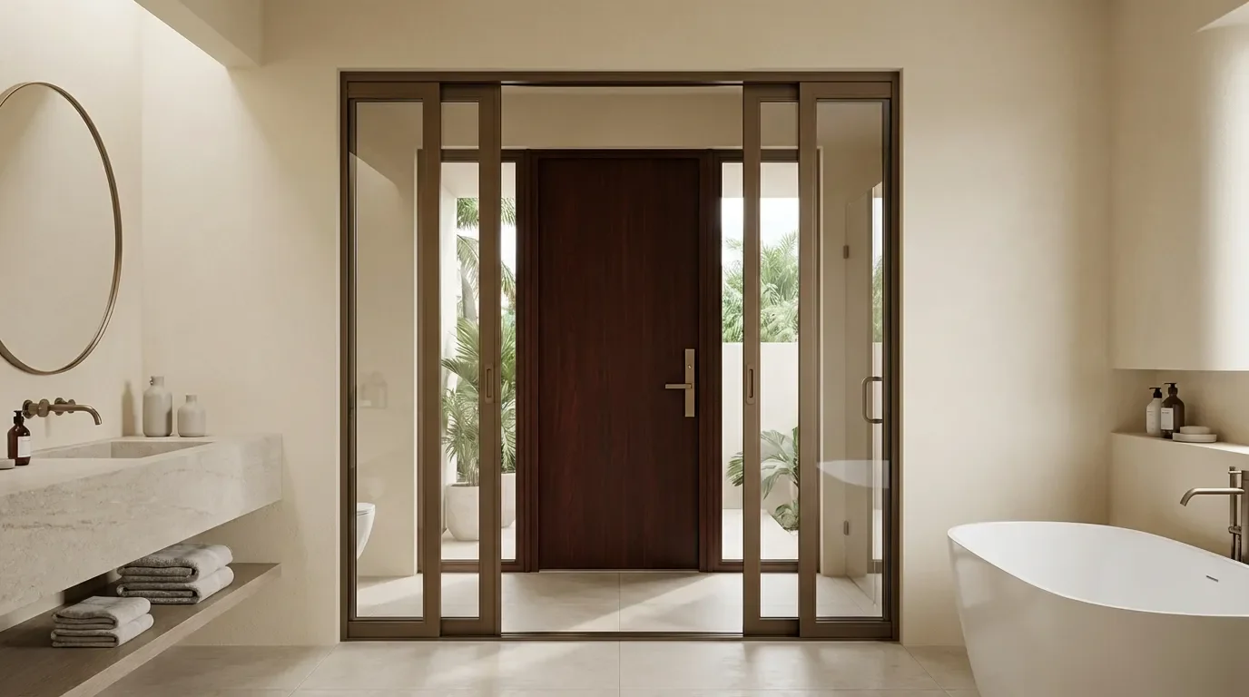 Haven crew installing impact entry doors in South Florida Haven crew installing impact entry doors in South Florida — Haven Home Remodeling Group, Miami, FL