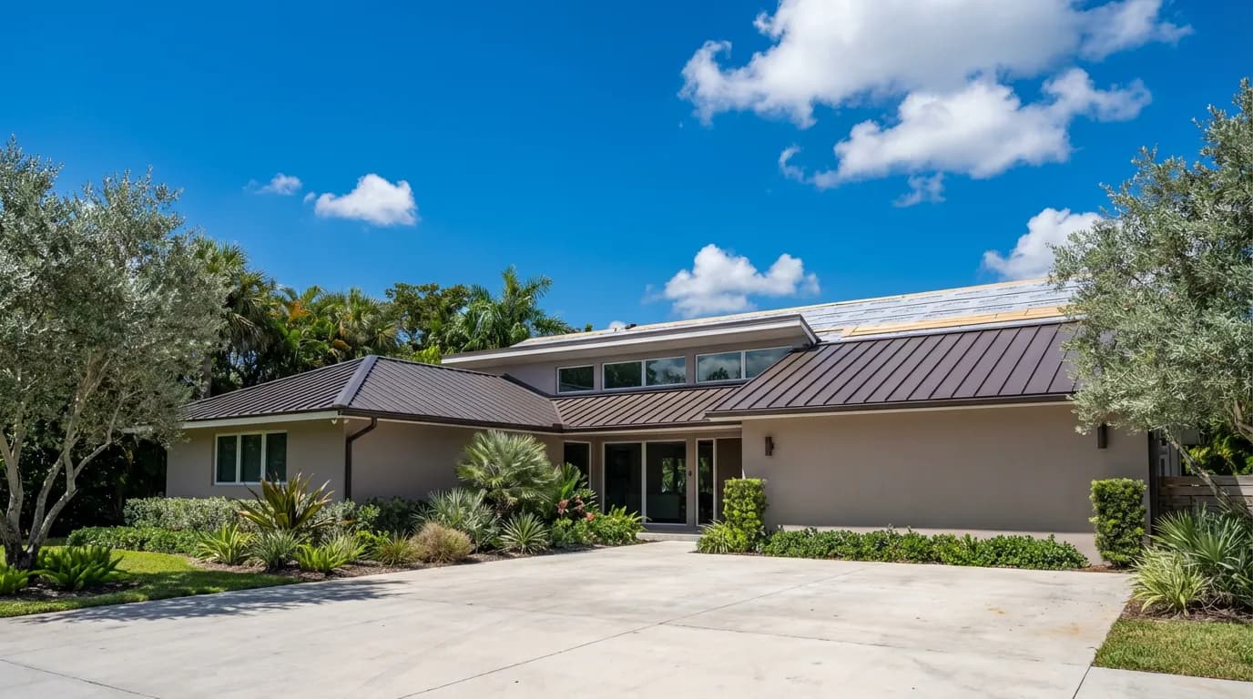 Six-nail HVHZ shingle installation in Miami Haven's in-house crews handle decking inspection and HVHZ-rated underlayment installation — no subcontractors, no day labo...