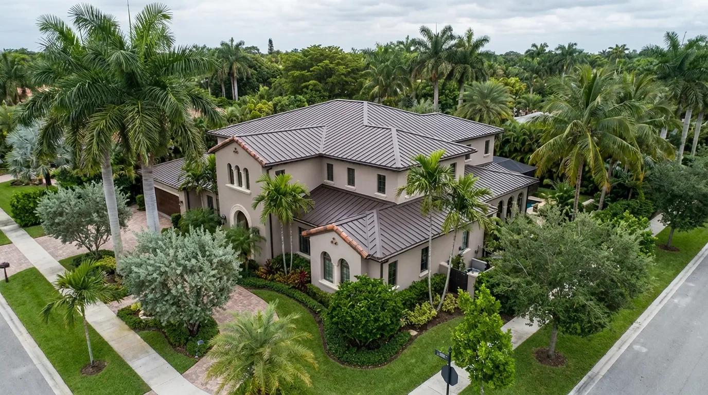 Shingle roof installation in South Florida