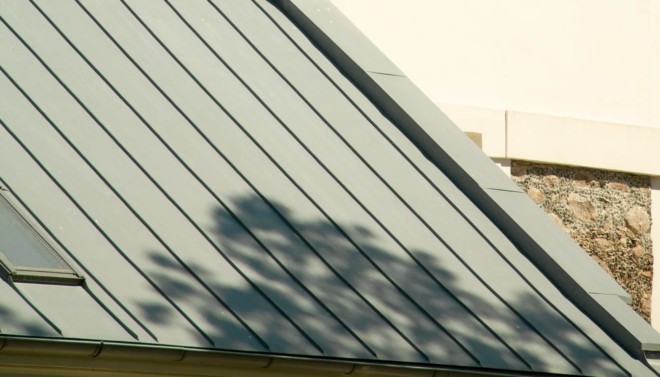 Standing seam metal roofing installed by Haven on a coastal South Florida home